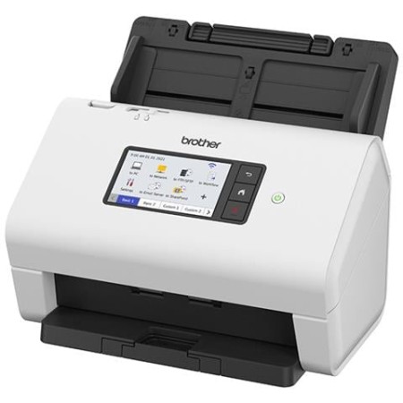 BROTHER Scanner Professionale ADS-4900W Formato A4 Risoluzione 600 x 600 DPI USB / LAN / Wi-Fi