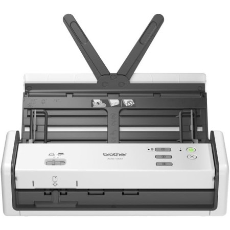 Brother ADS1300, Scanner compatto e portatile A4, 30 ppm/min, ADF 20 fogli