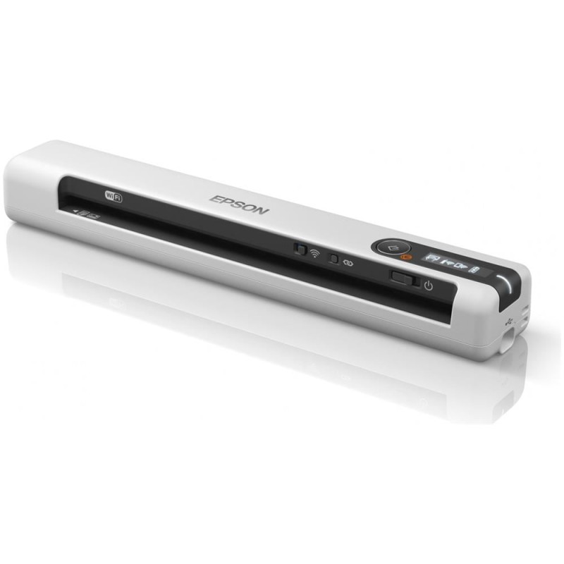 EPSON Scanner Portatile a Colori WorkForce DS-80W A4 600 x 600 DPI Wi-Fi / USB 2.0