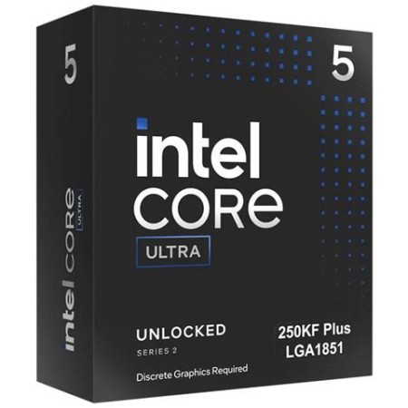Intel Core Ultra 5 250KF Plus processore 30 MB Cache intelligente Scatola