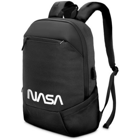 BORSA ZAINO NB 15.6" ATLANTIS NS-KLB200311-A MOD. NASA NERO 1P USB EST. + CAVO