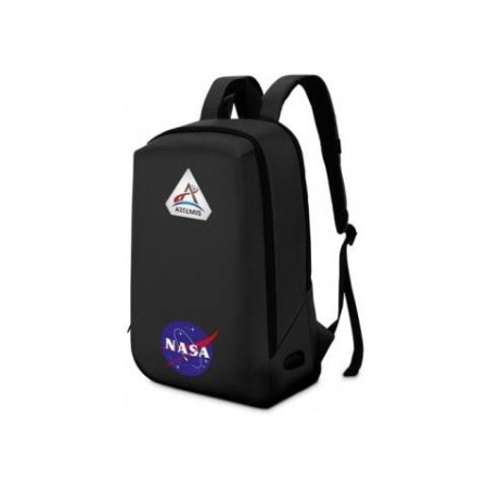 BORSA ZAINO NB 15.6" ATLANTIS NS-KLB200504-B MOD. NASA- NERO USB EST.+ CAVO