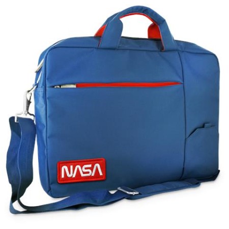 BORSA NB 15.6" ATLANTIS NS-KLM180705-A MOD. NASA- BLU-VANO INT + TASCA ZIP