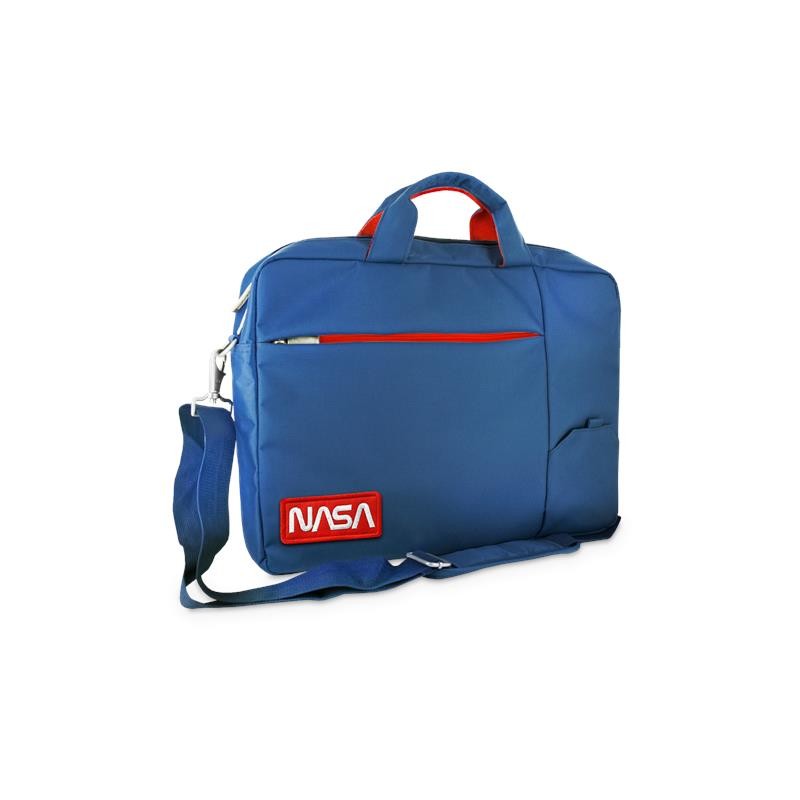 BORSA NB 15.6" ATLANTIS NS-KLM180705-A MOD. NASA- BLU-VANO INT + TASCA ZIP